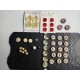 LOT de 40 boutons anciens VINTAGE