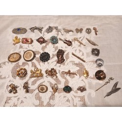 Broches anciennes, certaines 3ème empire Napoléon