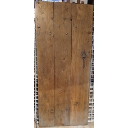 Porte ancienne en chêne 173x74cm