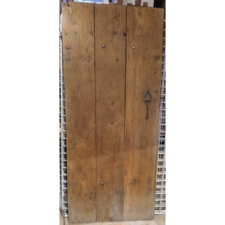 Porte ancienne en chêne 173x74cm
