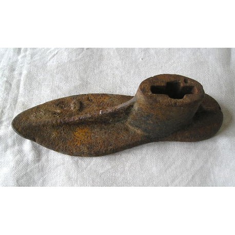 Forme à chaussure de cordonnier, en fonte N°6 , 20cm 