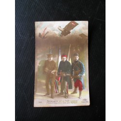 Carte postale ancienne , guerre 14-18