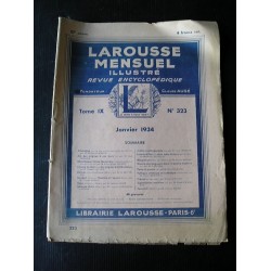 Revue ancienne "Larousse mensuel illustré" 1934 