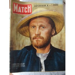 Paris Match -Kirk Douglas-Van Gogh- 1955