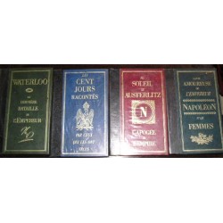 Livres de collection : Napoléon, 4 volumes