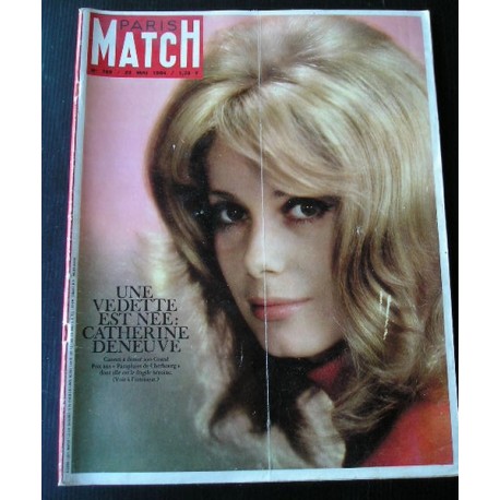 Paris Match -Catherine Deneuve - 1964