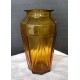 Vase art déco ambre , 19 cm