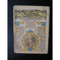 Revue ancienne "Fillette" 1924