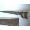 Scie ancienne double denture