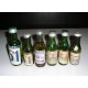 Lot de 6 Mignonettes Pastis,Ricard, Pernod