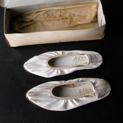 Ballerines anciennes années 40, enfant