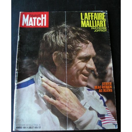 Paris-match-Steve Mc Queen 1970