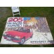 Affiche poster plastifié 205 peugeot 3.10x2.25m